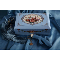 Вібромасажер - кролик з функцією керування зі смартфона ZALO Rosalie, Royal Blue