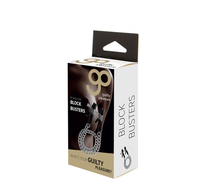 Зажимы на соски GP BLOCK BUSTERS NIPPLE CLAMPS
