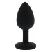 Анальна пробка ALL TIME FAVORITES SILICONE DIAMOND PLUG