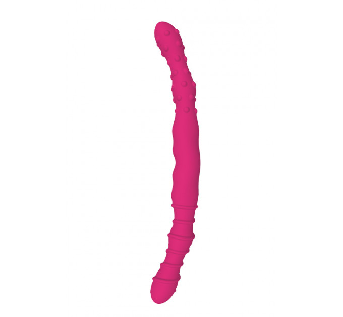 Двойной фаллоимитатор Dream Toys WAY OF LOVE SILICONE DOUBLE DONG