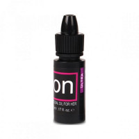 Стимулююча олія з ефектом вібрації Sensuva ON Natural Arousal Oil Ultra, 5 мл