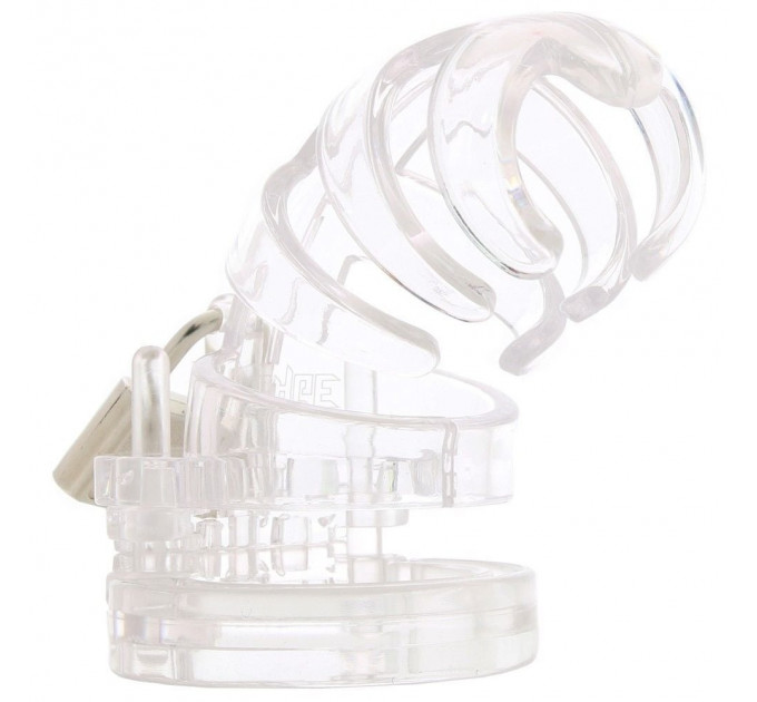 Мужской пояс верности ManCage №2 Transparent 3.5 Inch, прозрачный