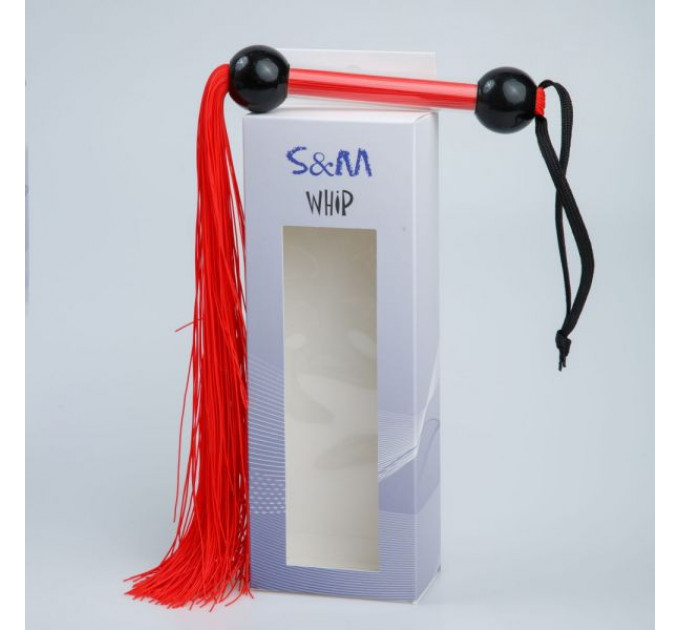 F61412 батіг з силікону FLOGGER RED