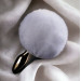 Анаальная пробка Upko Rabbit Fur Bunny Tail Small Butt Plug