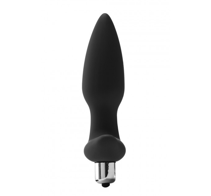 Анальна пробка Dreamtoys FantASSstic з віброкулею, чорна