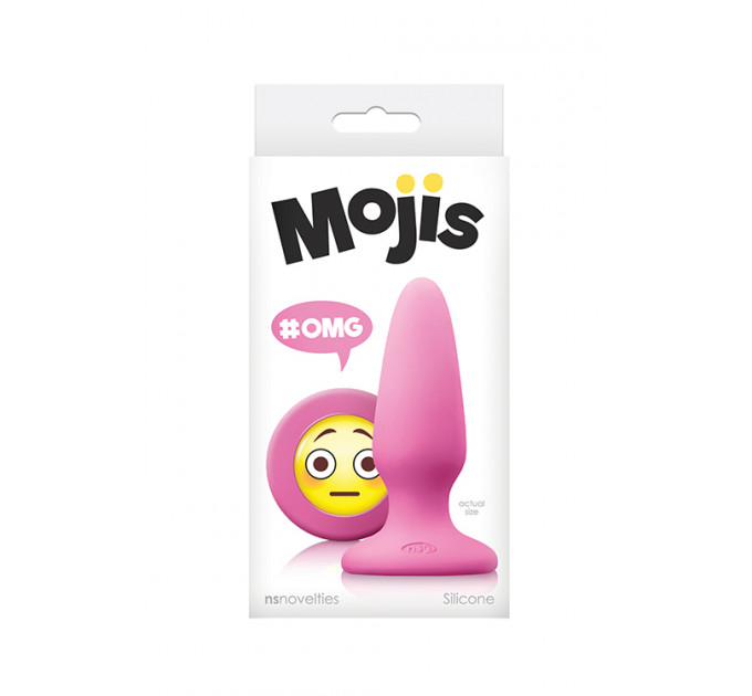 Анальная пробка NS Novelties MOJIS OMG MEDIUM PINK