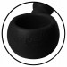 Анальний ланцюжок Joy Division Joyballs anal wave, силіконовий, чорний, 17.5 см