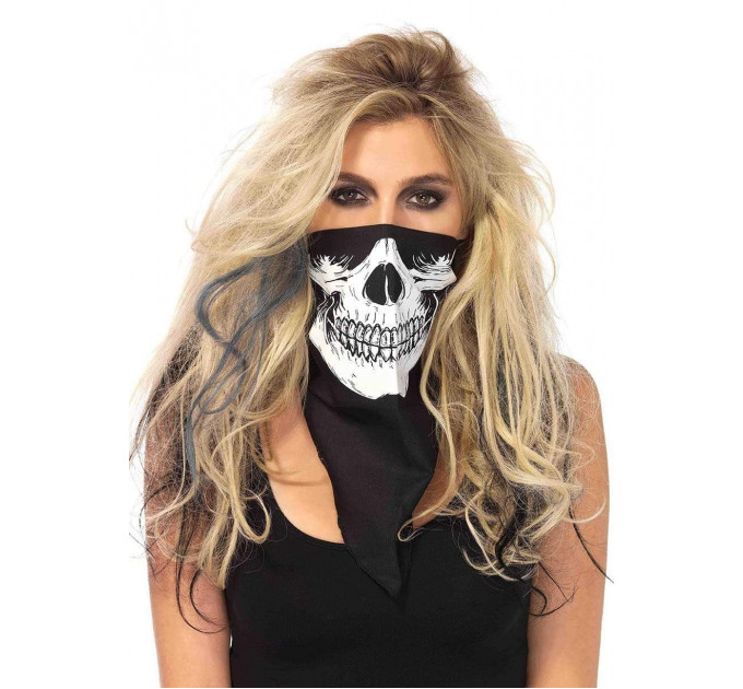 Бандана з черепом Leg Avenue Skull Bandana O/S