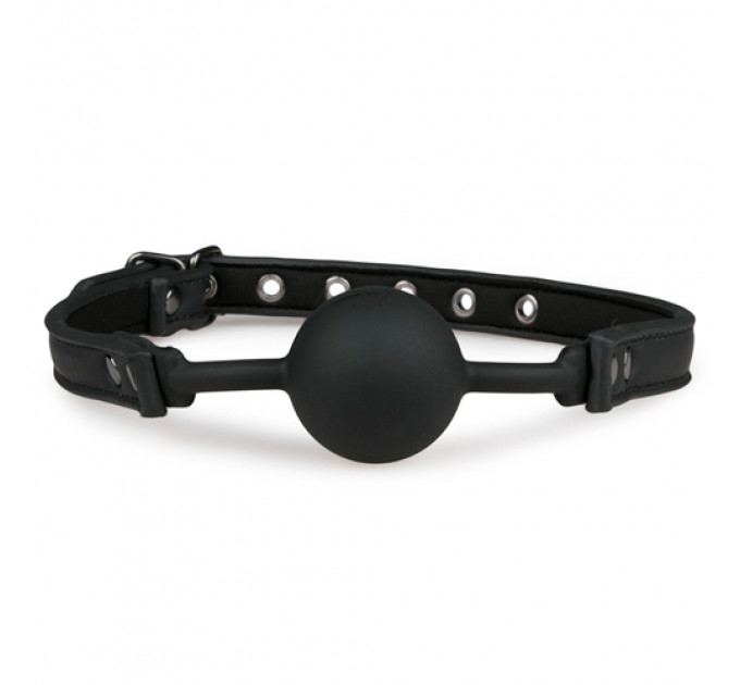 Кляп Ball Gag With Silicone Ball EASYTOYS