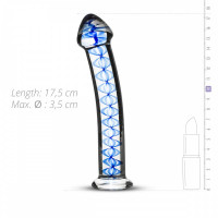 Фалоіммітатор скло Glass Dildo No.04