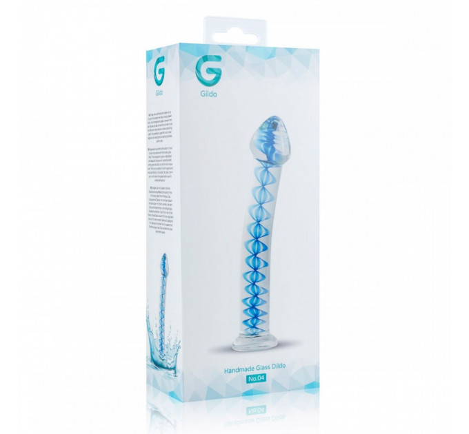 Фалоиммитатор стекло Glass Dildo No.04