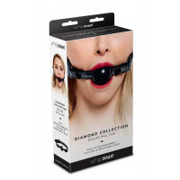 Кляп WHIPSMART DIAMOND BALL GAG BLACK