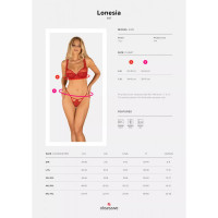 Комплект Obsessive Lonesia 2 предмета S/M