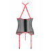 Корсет SATARA CORSET red S/M - Passion