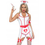 Костюм еротичної медсестри Leg Avenue ER Hottie, 4 предмети, розмір XS