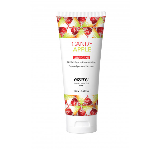 Лубрикант на водной основе с ароматом яблока EXSENS LUBRICANT CANDY APPLE 100ML