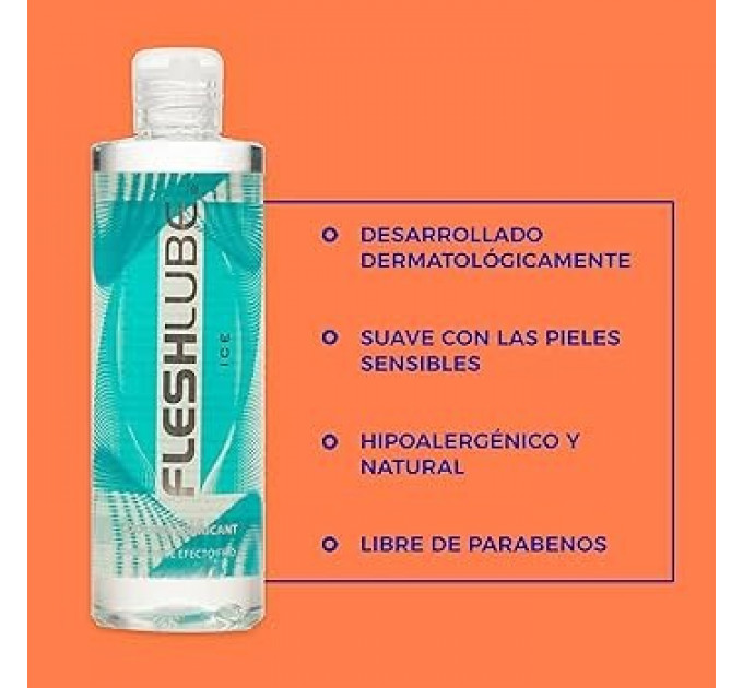 Лубрикант на водной основе с охлаждающим эффектом FleshLight FleshLube Ice, 250 мл