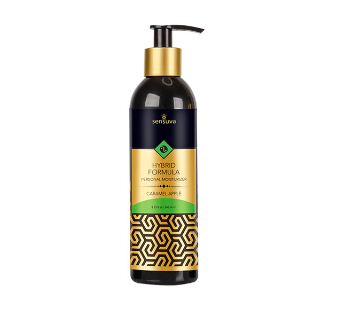 Лубрикант водно-силиконовый 240 мл Sensuva Hybrid Formula, с ароматом карамельного яблока