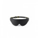 Маска на глаза Blindfold UPKO c итальянской кожи, черная