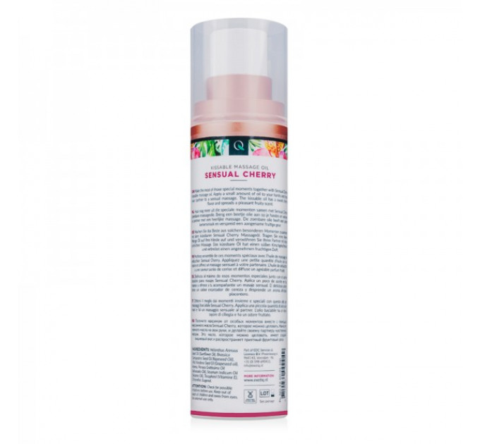 Массажное масло Exotiq Massage Oil Sensual Cherry 100 мл
