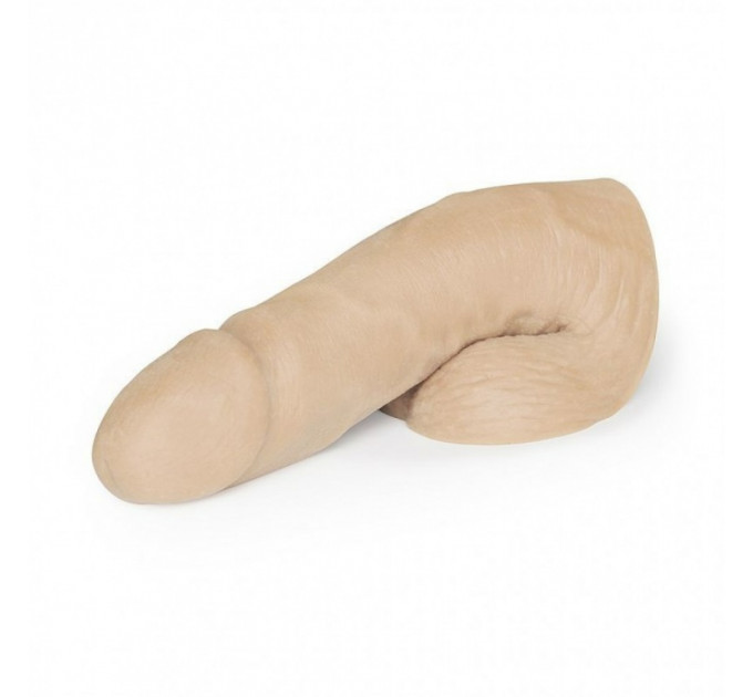 Мягкий фаллоимитатор Fleshlight Mr.Limpy, бежевый, 14.5 х 4.5 см