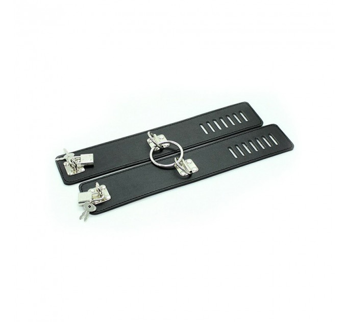 Наручники DS Fetish Hasp-style wrist restraints black