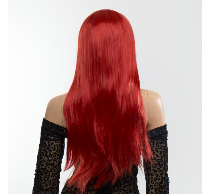 Парик прямой Fetish Hair красный, 70 см