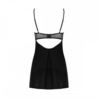 Пеньюар + трусики Obsessive Serena Love Chemise XS/S