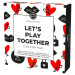 Подарочный набор для пары Dreamtoys Let'S Play Together, 9 предметов, красный