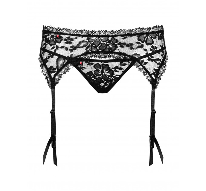 Пояс со стрингами Obsessive Catia Garter belt S/M