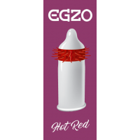 Презервативи EGZO Hot Red