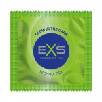 Презервативы светящиеся в темноте EXS Glowing веганские (цена за 5 шт.)