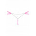Сексуальные стринги с цепочкой Obsessive Chainty thong pink L/XL