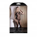 Сексуальный бодистокинг с интимным доступом Sheer Fantasy Geometric Knit Bodystocking One Size
