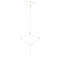 Ланцюжок на шию та пояс Bijoux Indiscrets Magnifique I Body Chain - sILVER, прикраса на тіло