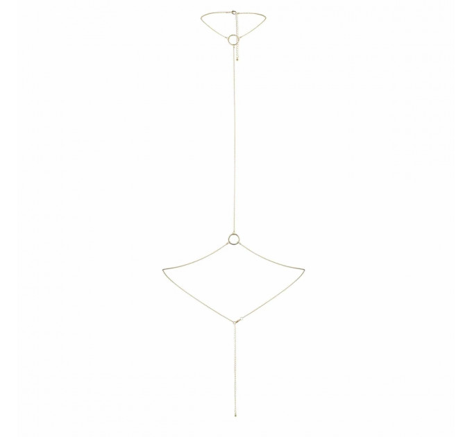 Цепочка на шею и пояс Bijoux Indiscrets Magnifique I Body Chain - sILVER, украшение на тело