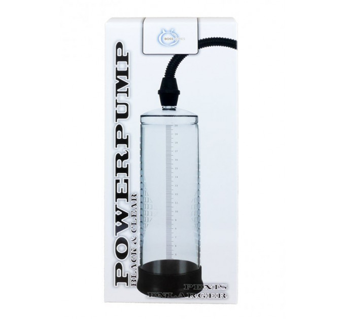 Вакуумная помпа Boss Series: Power pump - Black&Clear