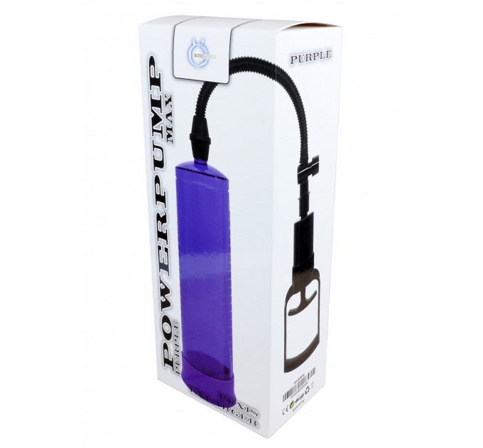 Вакуумная помпа для мужчин Power pump Purple MAX Boss Series
