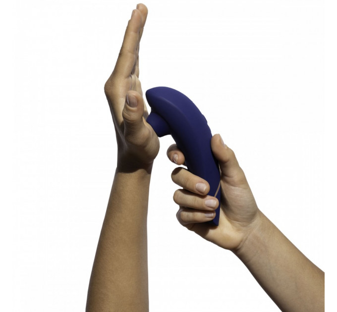 Вакуумный клиторальный стимулятор Womanizer Premium 2 Blueberry