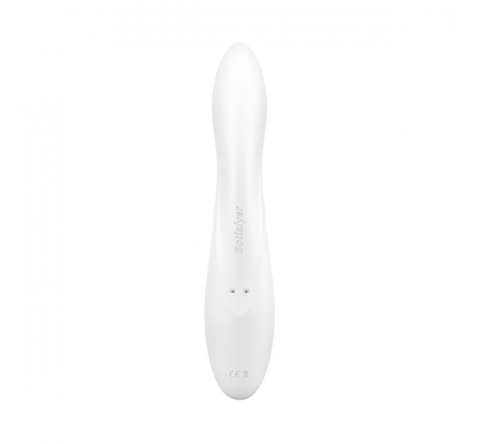 Вакуумный вибромассажер кролик Satisfyer Pro G-Spot, белый