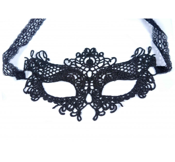Венецианская Маска черная Love Mask - Boss Series Fetish