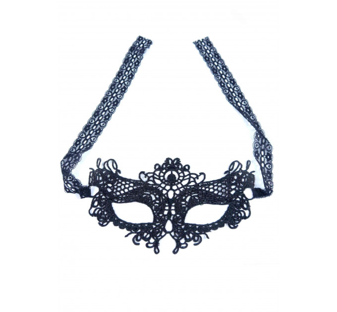 Венецианская Маска черная Love Mask - Boss Series Fetish