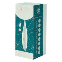 Вібратор для кліторальної стимуляції Dream Toys Glam Pin Point Stimulator, з двома насадками, м'ятний