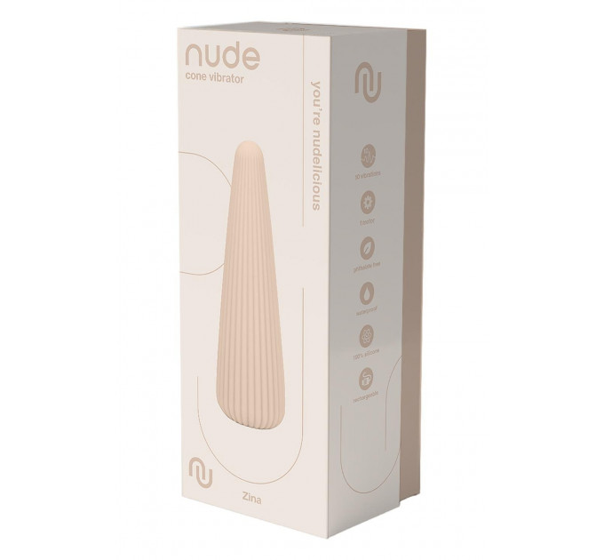 Вібратор для тренування м'язів Кегеля Dream Toys Nude Zina дорожній розмір нюдовий