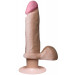 Вибратор с присоской Vibrating Realistic 6 Inch Ultraskyn Ur3 Cock - White
