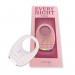 Вібраційне ерекційне кільце Every Night Toys з підсвічуванням, біле