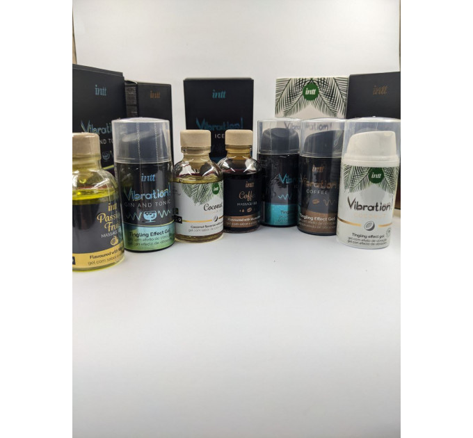 Жидкий вибратор Intt Vibration Coconut NEW 100% Vegan 15 мл