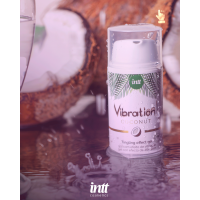 Рідкий вібратор Intt Vibration Coconut NEW 100% Vegan 15 мл