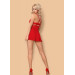 Сорочка Obsessive 838-BAB-3 red Chemise L/XL