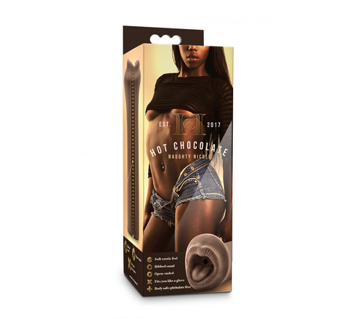 Мастурбатор ротик HOT CHOCOLATE NAUGHTY NICOLE CHOCOLATE
